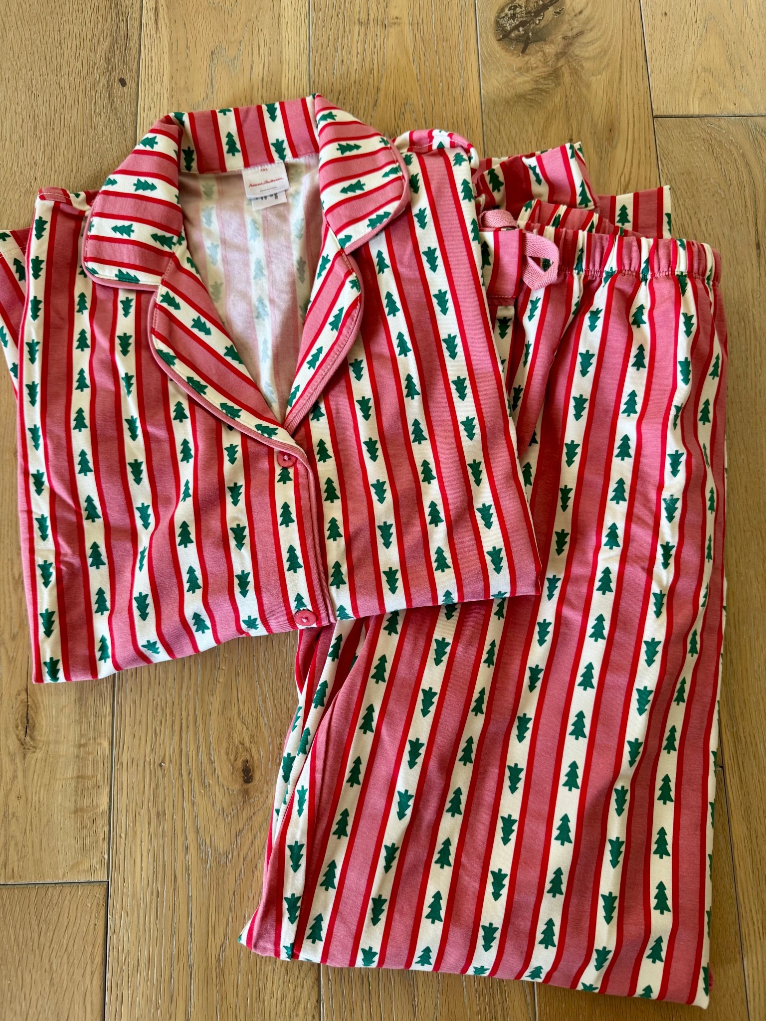 These Hanna Andersson pajamas. The trees are so cute and I love anything pink and green! Oh and the stripes…ok everything 
Don’t miss out on the 40% sale right now and additional 20%! Ends tonight! 

Christmas pajamas. Family matching Christmas. 

#LTKFindsUnder100 #LTKSeasonal #LTKSaleAlert