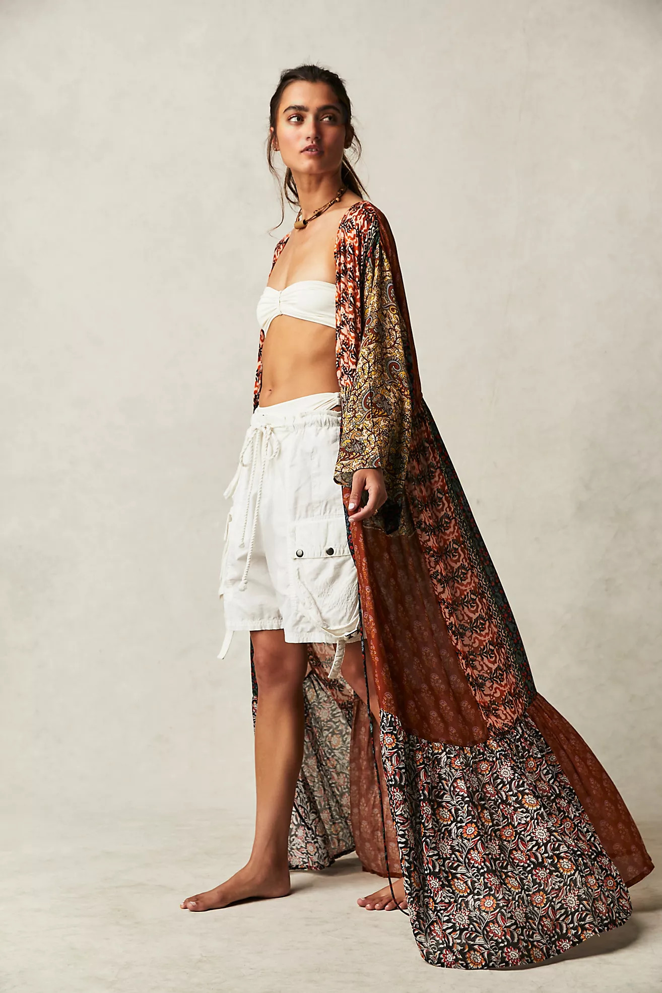 Bombay Mixed Print Kimono | Free People (UK)