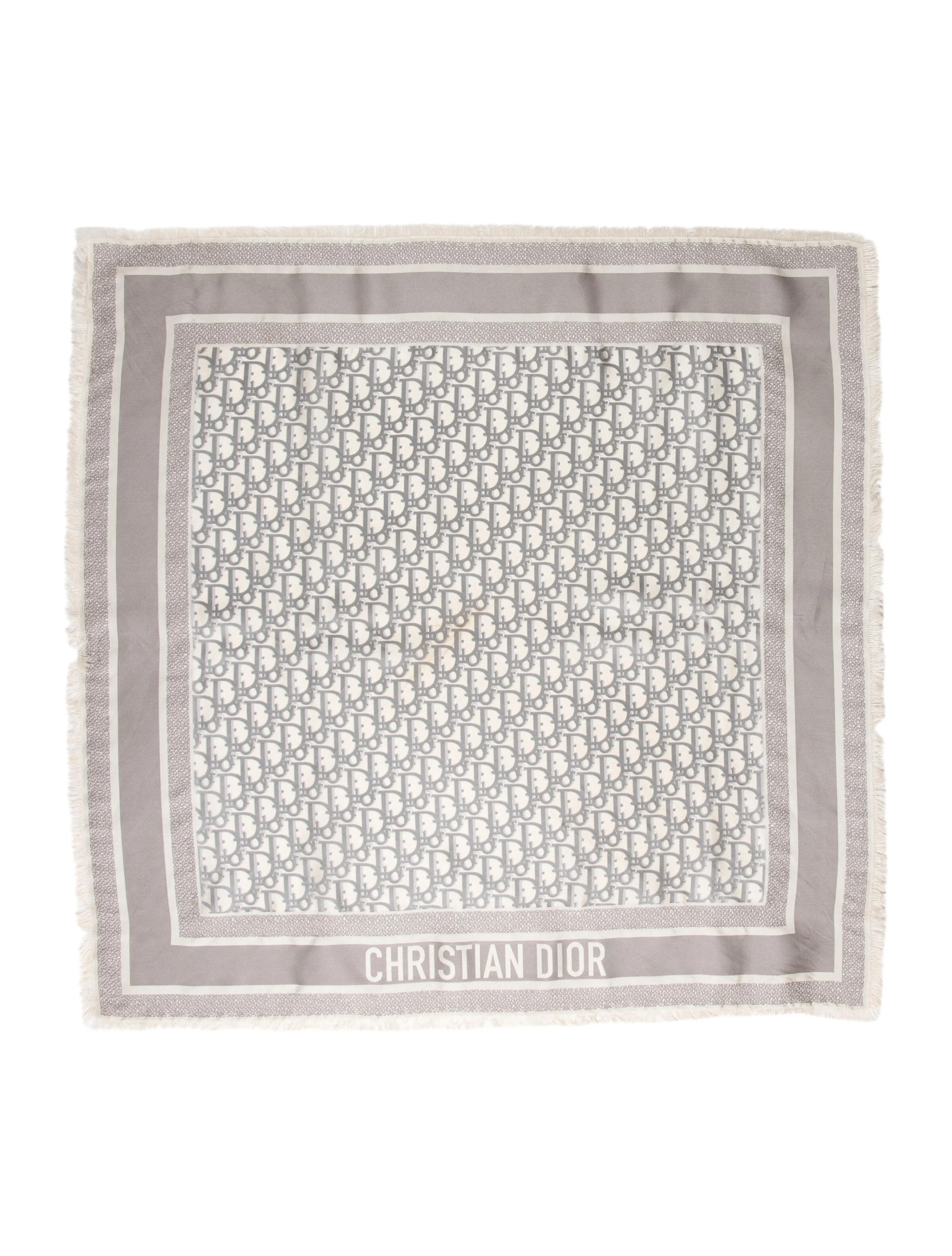 Oblique Jacquard Scarf | The RealReal