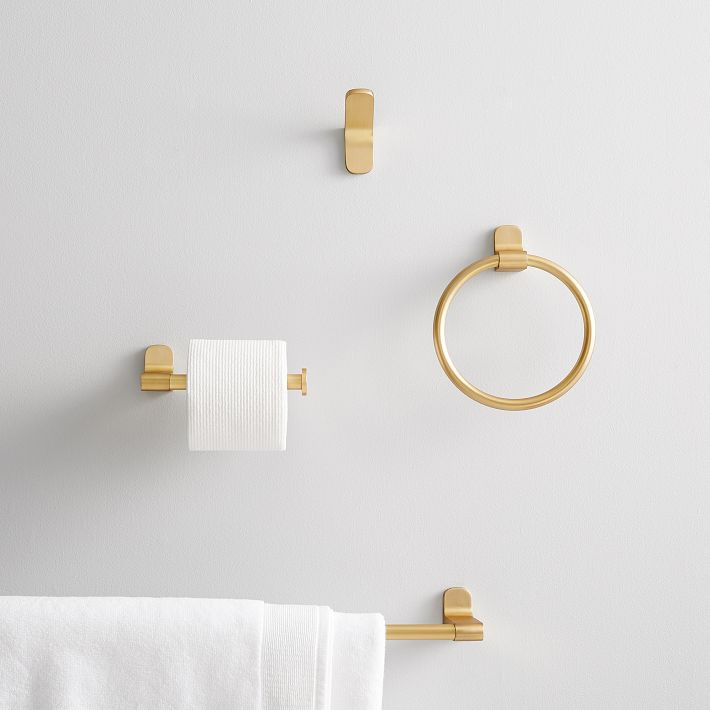 Mid-Century Contour Bathroom Hardware - Clearance | West Elm (US)