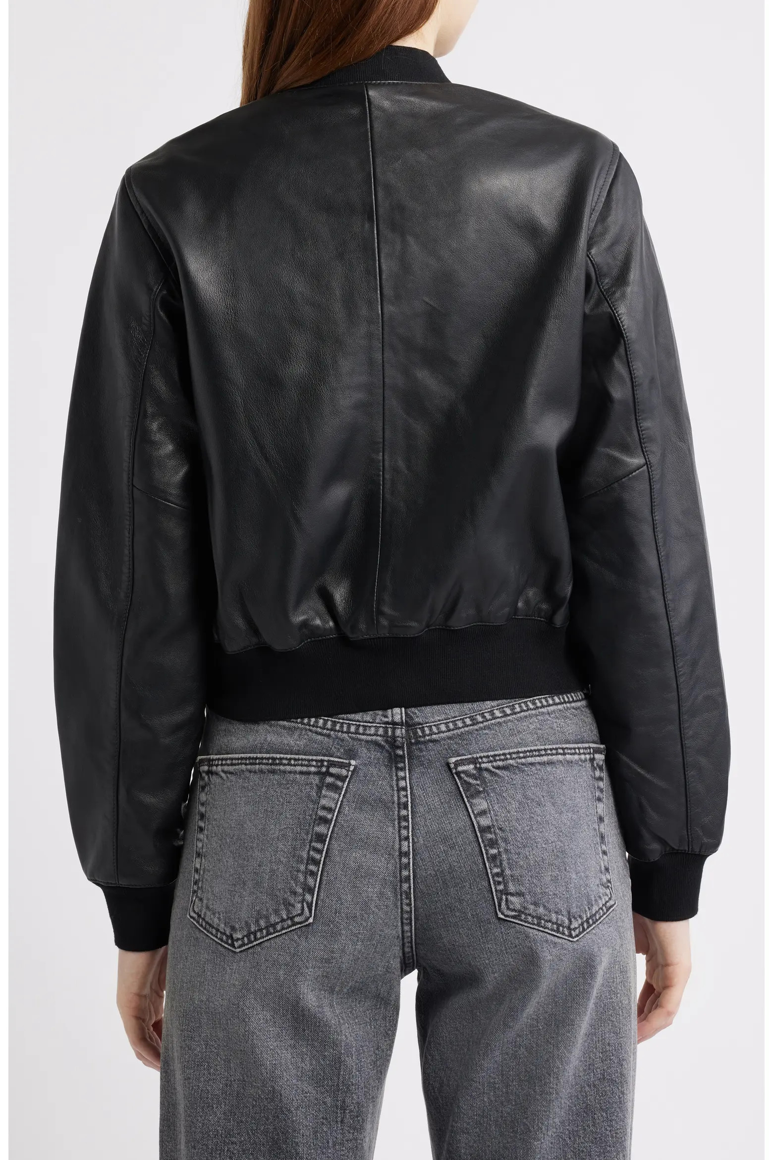 Orten Leather Bomber Jacket (Women) | Nordstrom | Nordstrom