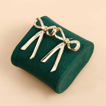 gbifzutdjp Gold Earrings Gold Bow Earrings for Women Drop Earrings Statement Fringe Dangling Earrings Sparkly Elegant Wedding Jewelry Gifts | Walmart (US)