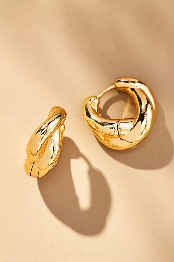 Mignonne Gavigan Petite Bleecker Hoop Earrings | Anthropologie (US)