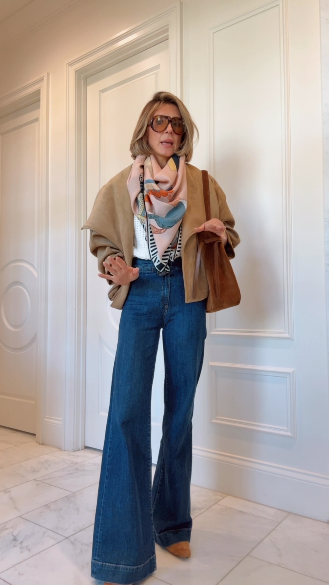 Today's look. 

Jeans fit tts / 33inch inseam / im 5'7 for reference 