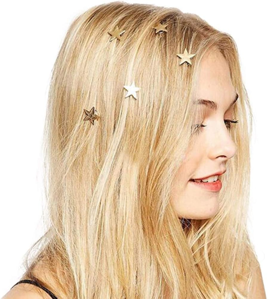 Missgrace Women Forest Style Super Star Hair Pins Bridal Headpiece Wedding Hair Clip Boho Hair Ac... | Amazon (US)