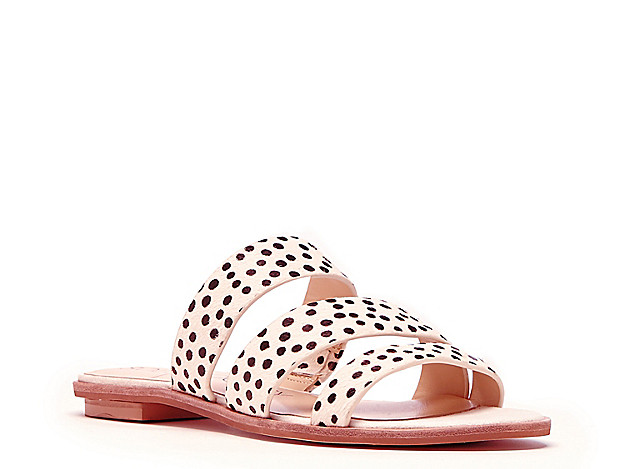 Sole Society Simonaa 2 Sandal - Women's - White/Black Cheetah Print | DSW