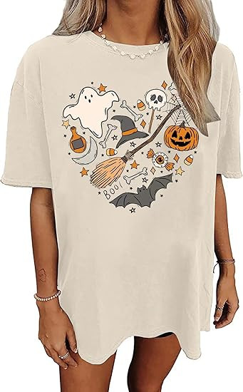 Womens Oversized Tshirt Flower Graphic Tees Nashville Music Short Sleeve Shirts Summer Casual Loo... | Amazon (US)