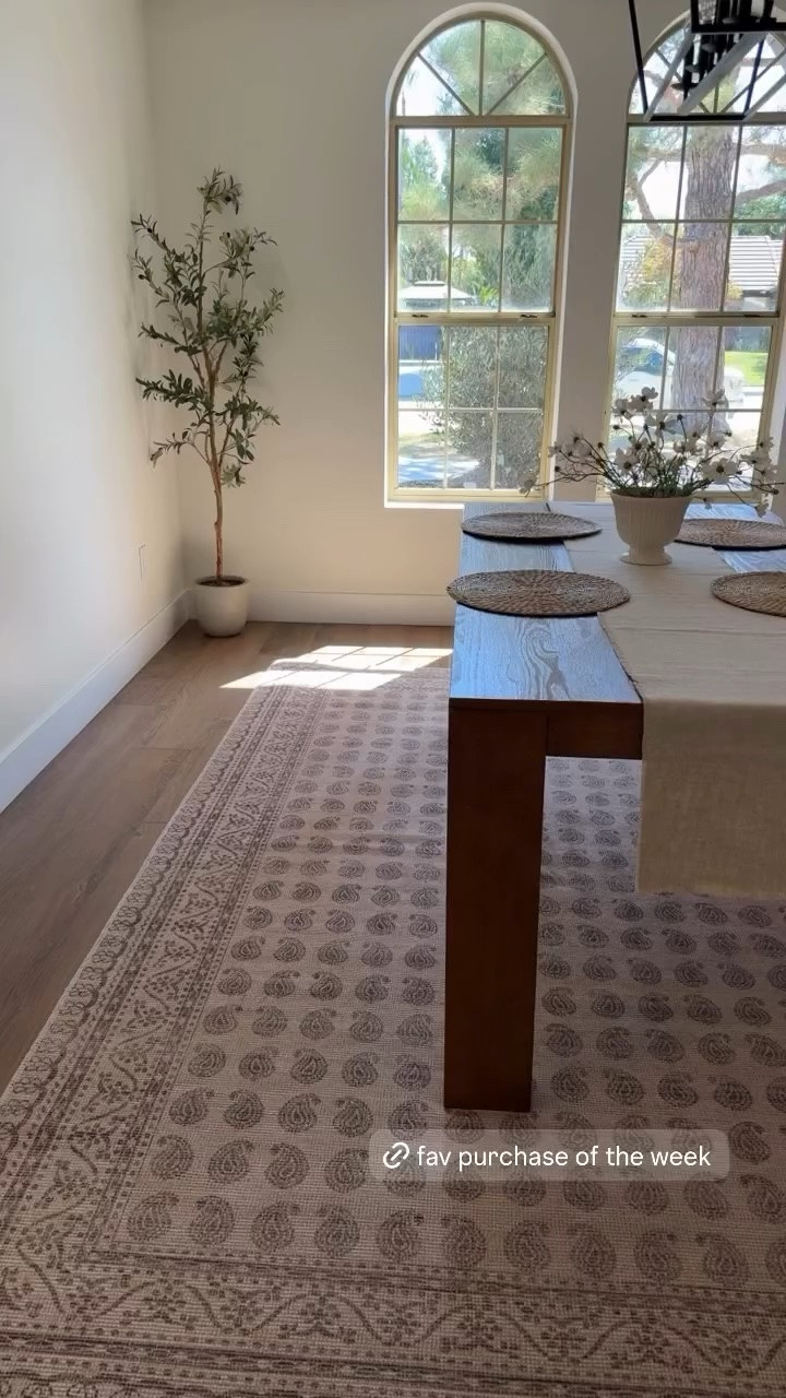 This rug is my favorite purchase for the week 🙌🏼