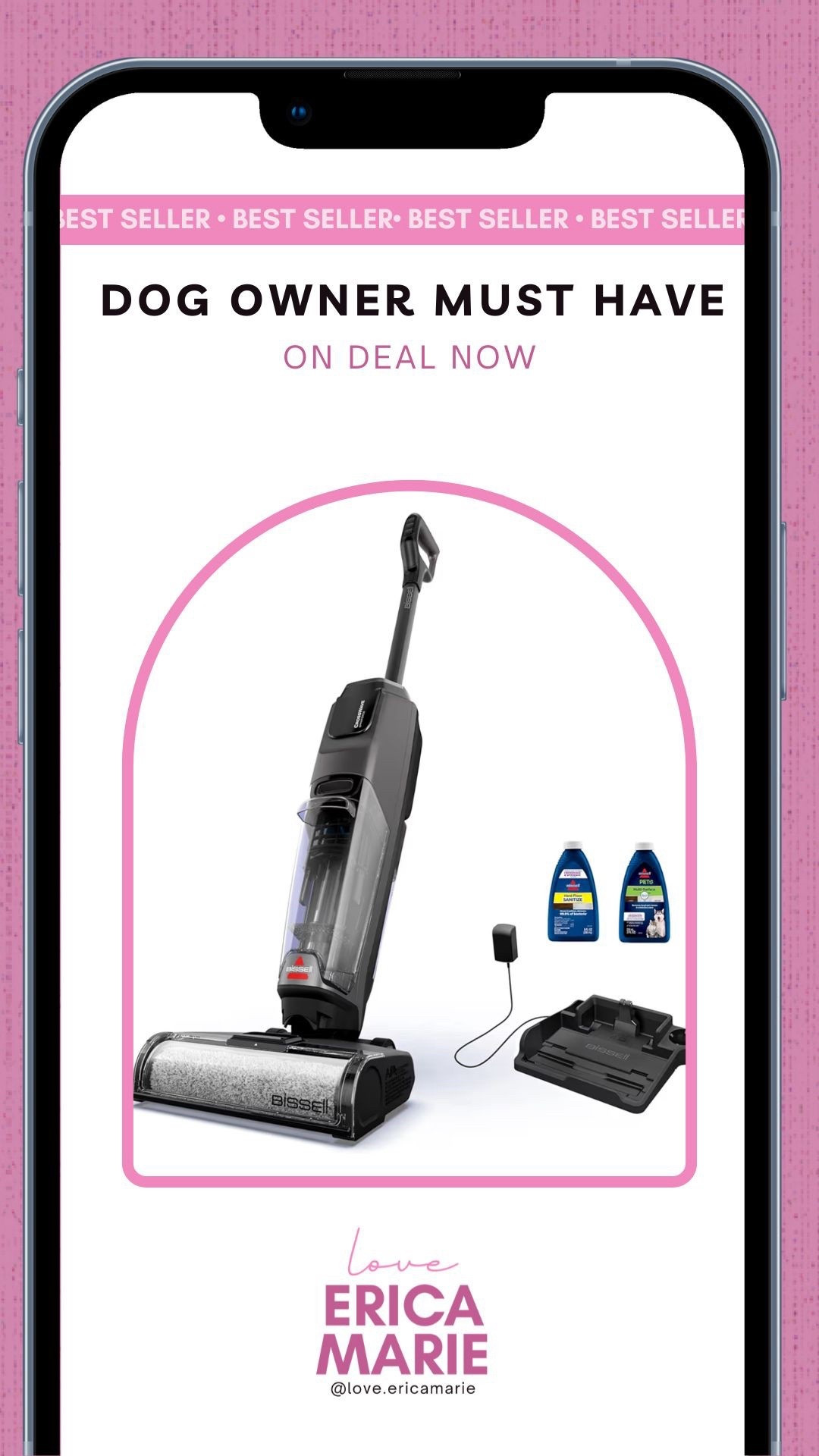 If you are a pet owner and struggling with dog hair everywhere, you need to get this vacuum! It works so well, keeps pet hair under control (and off your clothes) and is 39% off right now! This is such a great price and I know we use this all the time! 
Dog owner must have 

#LTKmomlife #LTKHome #LTKOver40