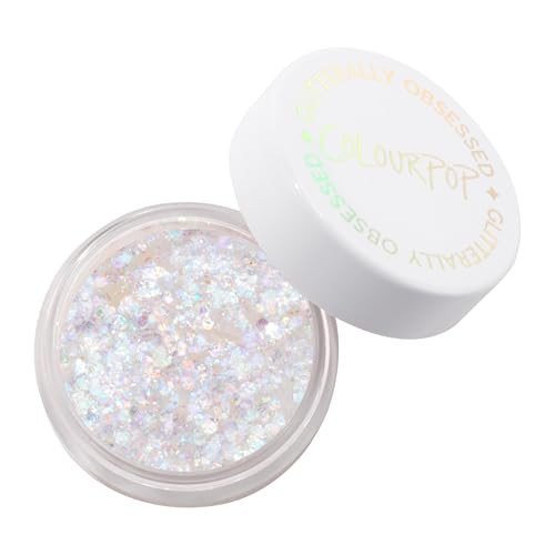 ColourPop Glitterally Obsessed Body Glitter Gel - Multi-Colored Glitter Makeup Made with an Adhesive Gel Formula - Easy to Use & Mess Free - Disco Lady (0.06 oz) | Amazon (US)