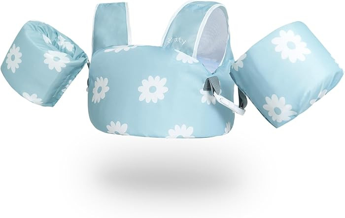 Zeraty Toddler Swim Vest for Kids, Toddler Floaties 2-3-4-5-6, Swim Jacket 25-30-50-66 lbs Detach... | Amazon (US)