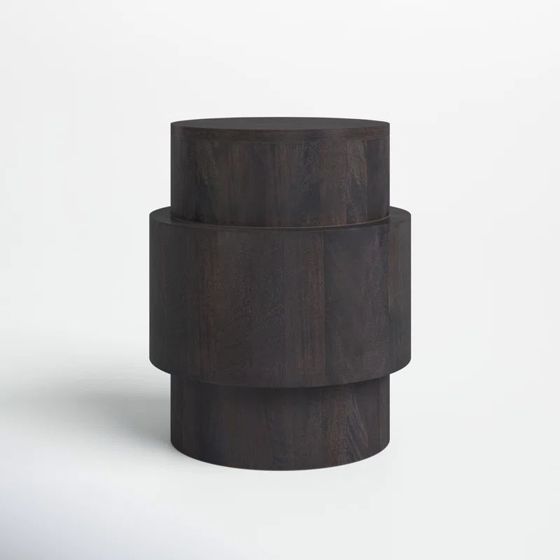 Boyes 18'' Tall Solid Wood Block End Table | Wayfair North America
