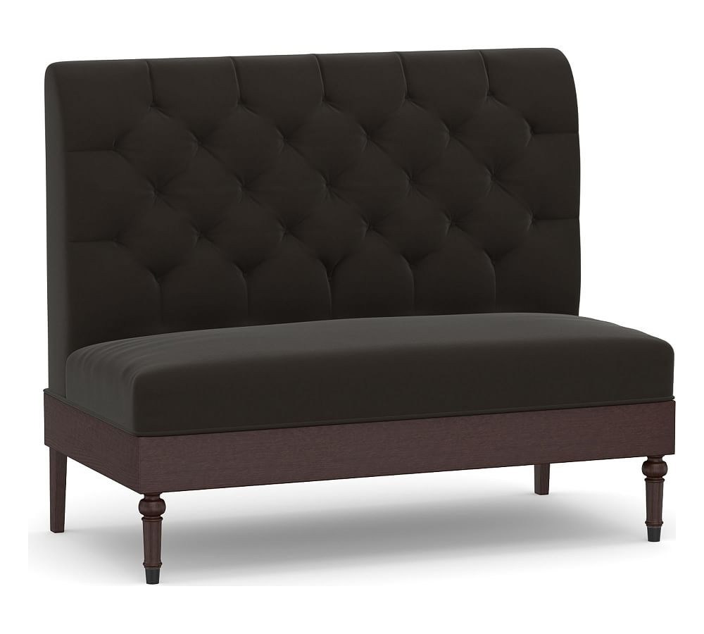 Hayworth Upholstered Banquette - 50" Double Seat | Pottery Barn (US)