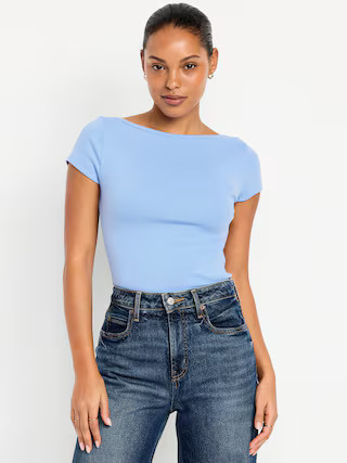 Snug Boatneck T-Shirt | Old Navy (US)