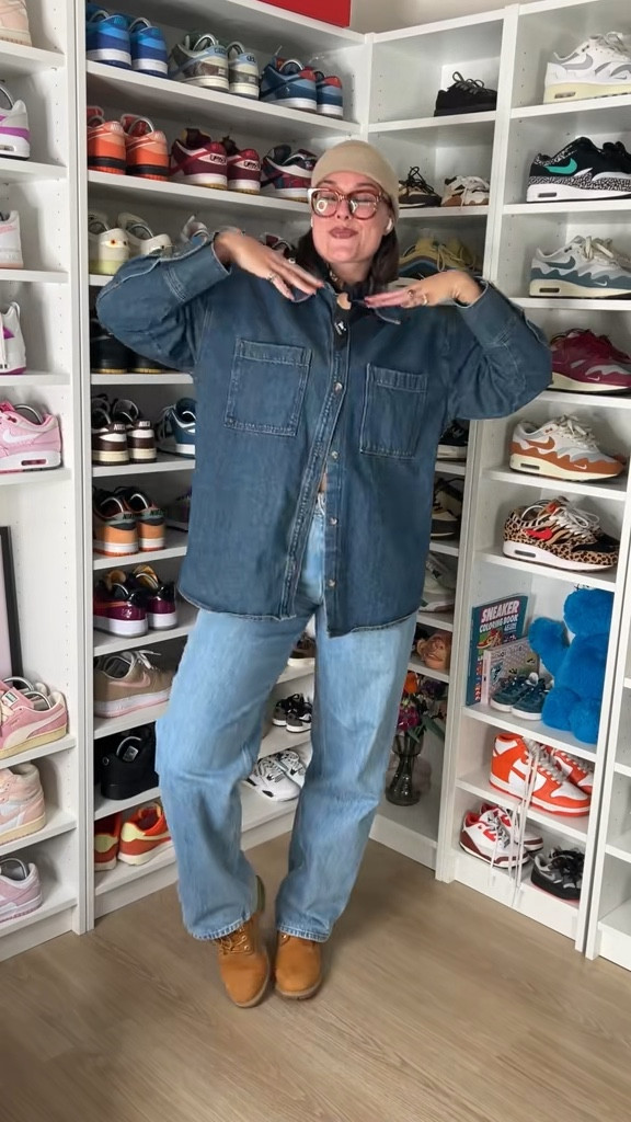 Denim on denim 🦋

#LTKnederlands #LTKFashionMonth #LTKwinter