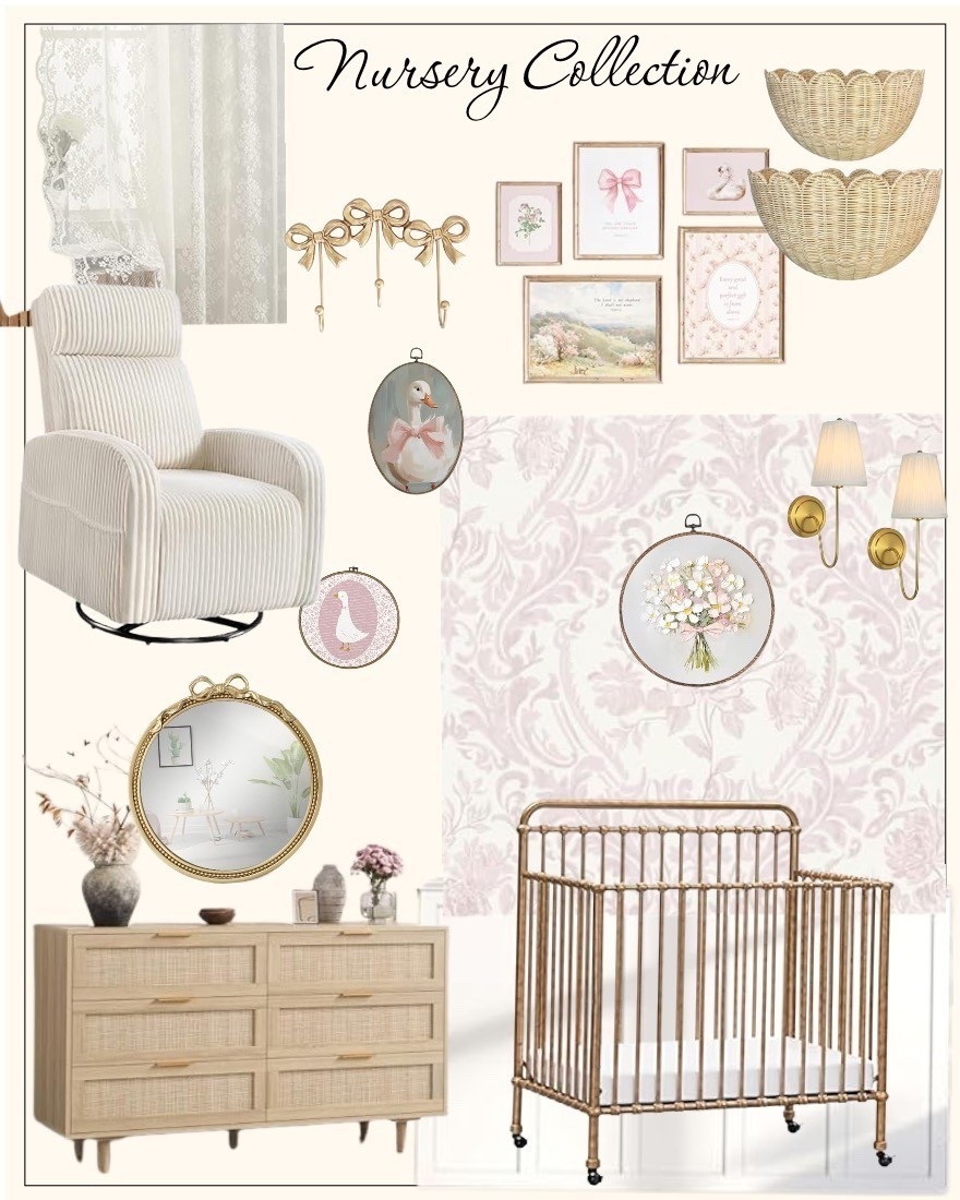 If I were to redo my girl’s nursery, this is exactly what I would do 🎀

#LTKBaby #LTKHome #LTKmomlife