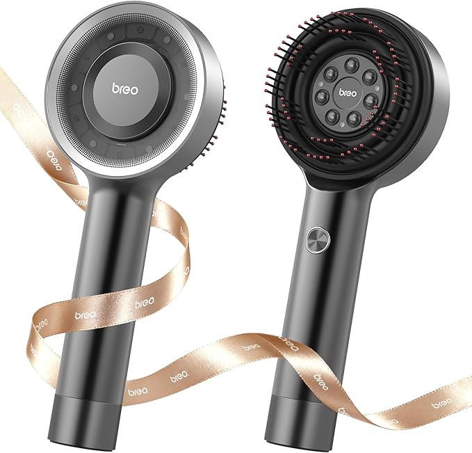 Breo Scalp 3L Laser Hair Growth Comb with 650nm Infrared Technology, 360° Scalp Massager, Waterp... | Amazon (US)
