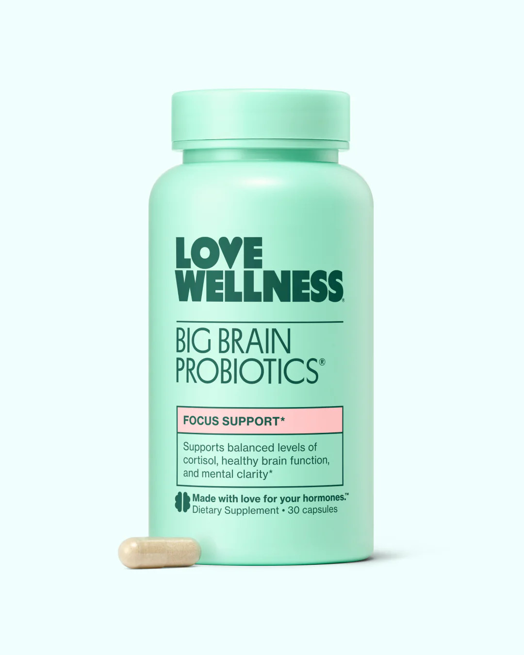 Big Brain Probiotics® - Probiotics for the Brain | Love Wellness | Love Wellness