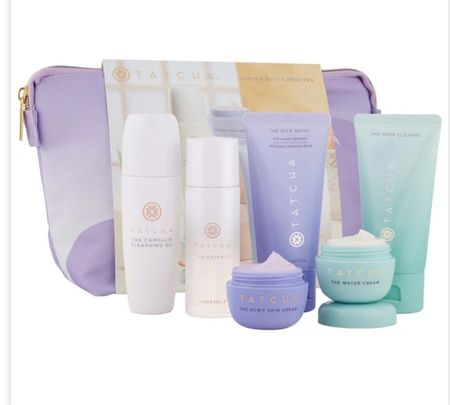 One of the best skincare deals I’ve come across. This Tatcha bundle comes with a travel bag and 6 travel size products for under $70

#LTKsalealert #LTKbeauty #LTKGiftGuide