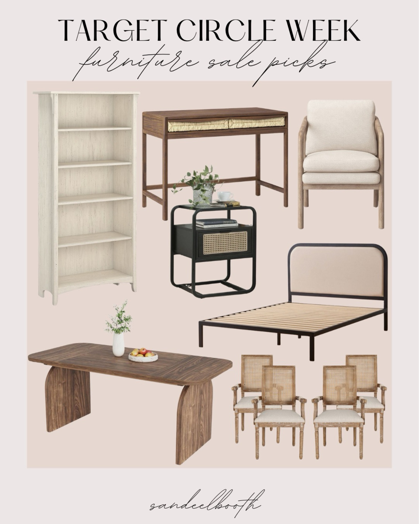 Target circle week!! Furniture sale picks 🩵

Target furniture - Sale - Home furniture - Bed frame - Dinner table - Dresser - Chairs - Side table - Cute chair - Target finds - Target home - Home accessories -  Home furniture inspo - Fav target finds - Sale 

#LTKSummerSales #LTKHome #LTKSaleAlert