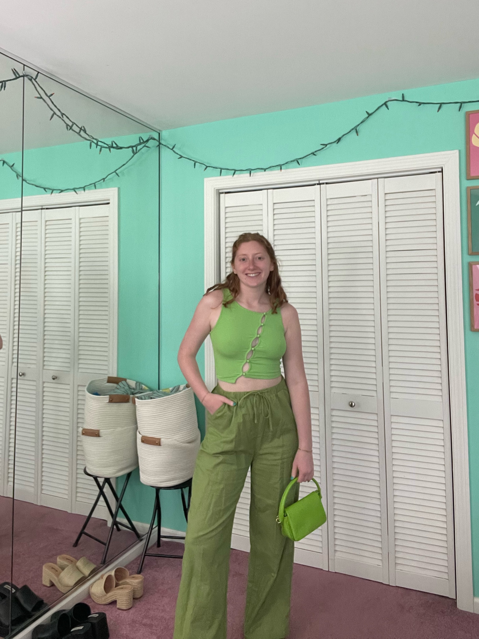 Styling blue & green outfit #3

#LTKMidsize #LTKFindsUnder50 #LTKStyleTip