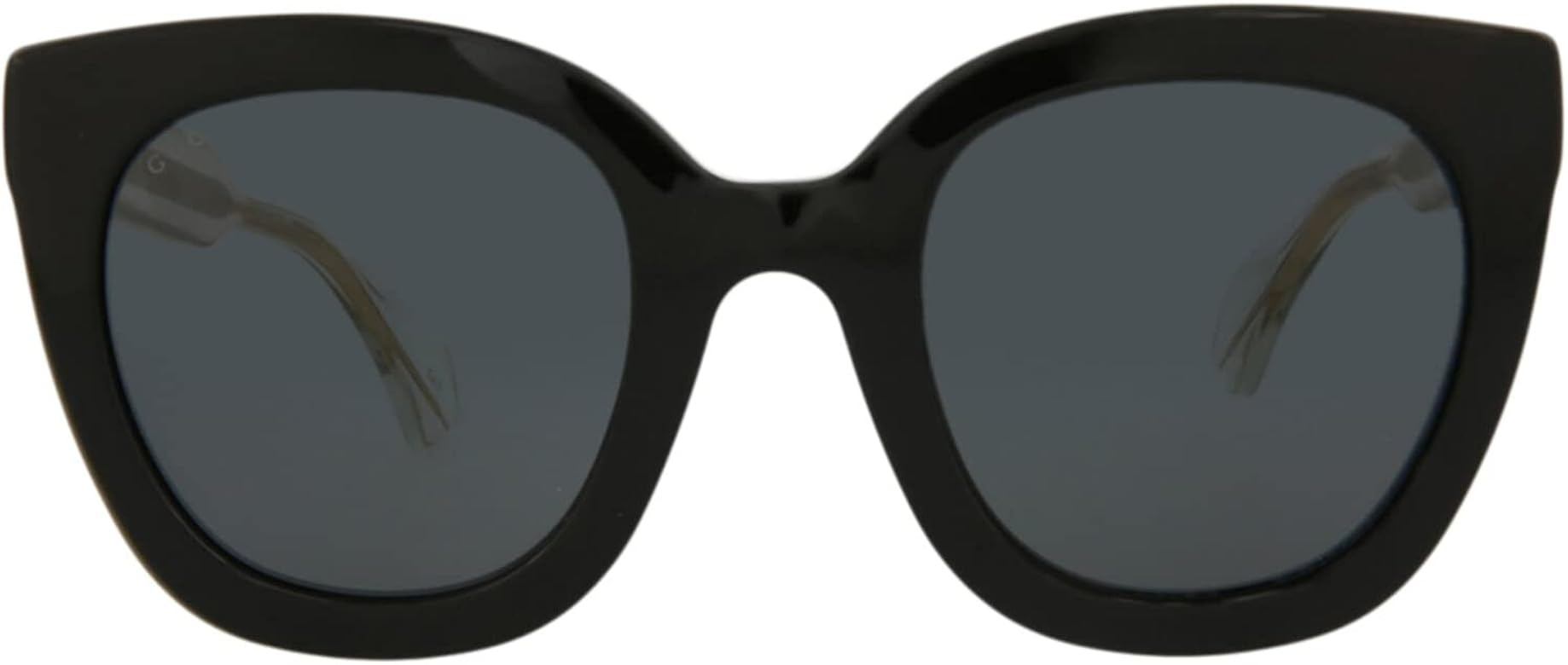 Gucci Cat Eye Sunglasses Black Crystal Grey Luxury Eyewear Made In Italy Acetate Frame Designer F... | Amazon (US)