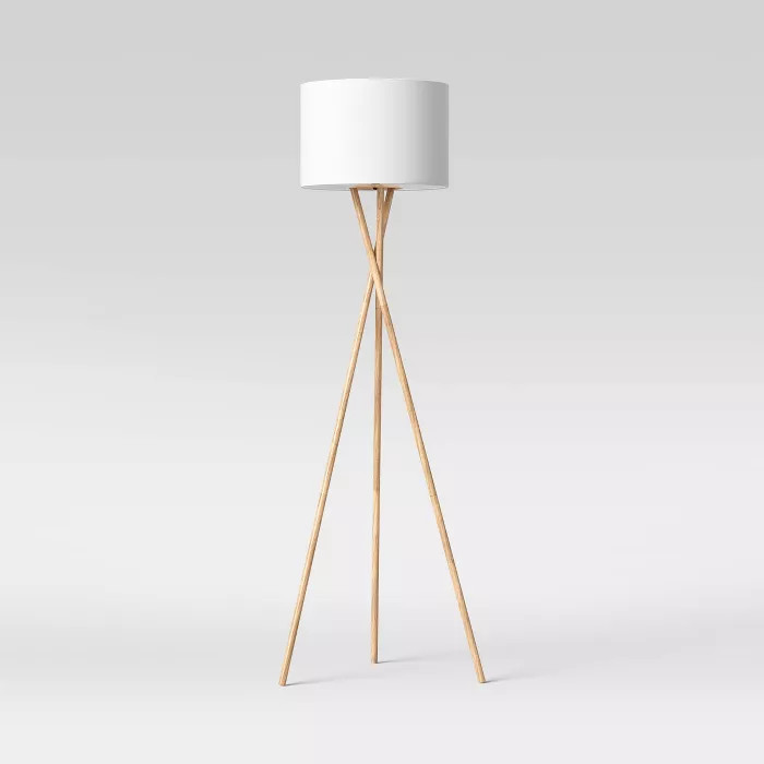 Tripod Floor lamp Natural - Threshold™ | Target