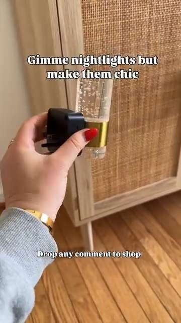 Chic nightlights! 

 #LTKHome #LTKFindsUnder50 #LTKFindsUnder100