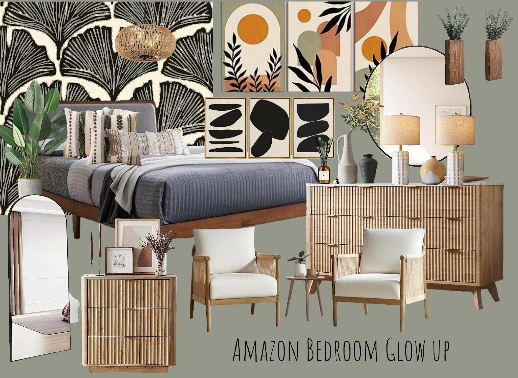 Is your bedroom ready for a glow up?  Well here’s an easy to shop designer created look by your truly.  Happy Shopping. 🤩 #bedroomglowup 

#LTKStyleTip #LTKHome