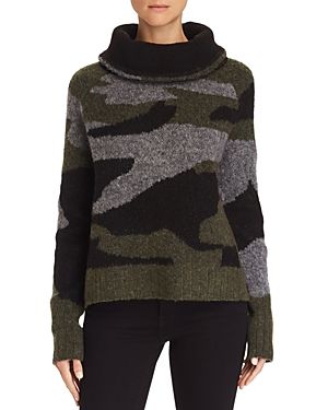 Aqua Camo Cowl-Neck Sweater - 100% Exclusive | Bloomingdale's (US)