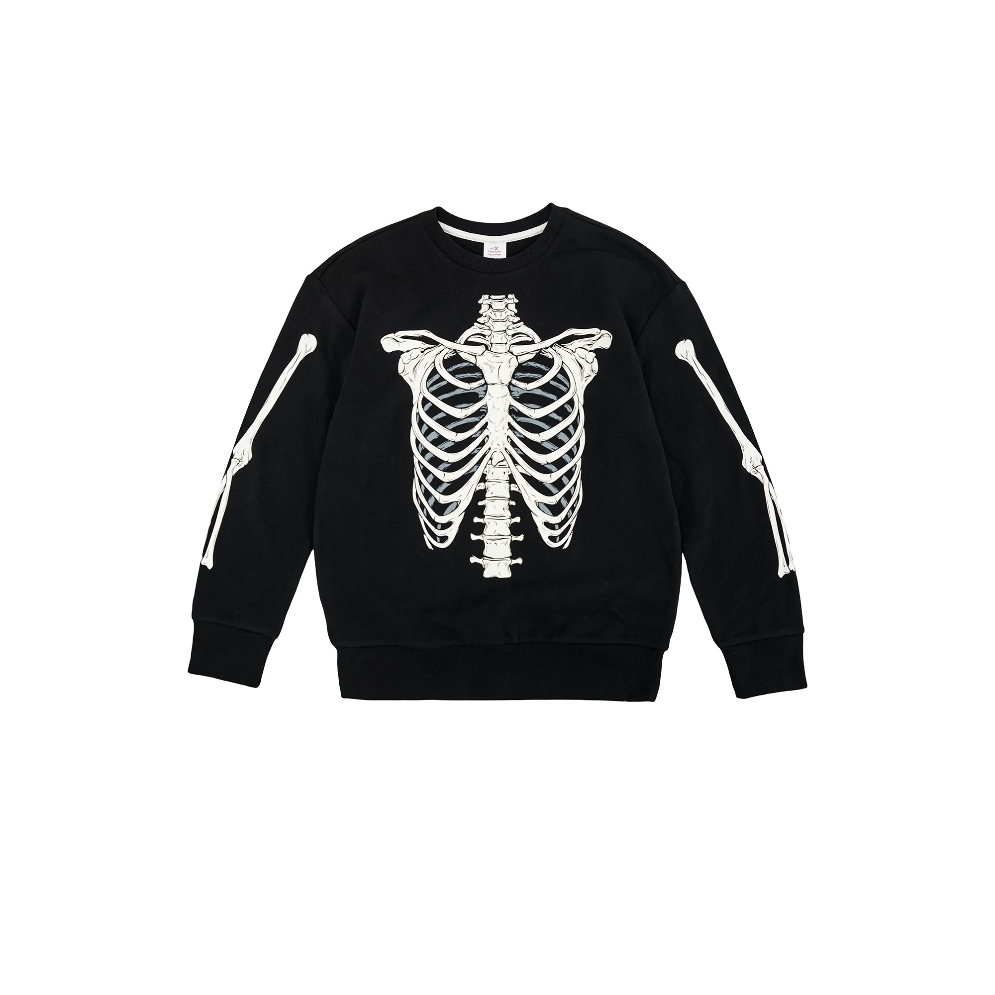 Way To Celebrate Boys Halloween Crewneck Sweatshirt, Sizes 4-18 & Husky | Walmart (US)