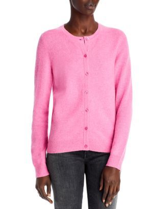 C by Bloomingdale's Cashmere C by Bloomingdale's Crewneck Cashmere Cardigan - 100% Exclusive  Bac... | Bloomingdale's (CA)