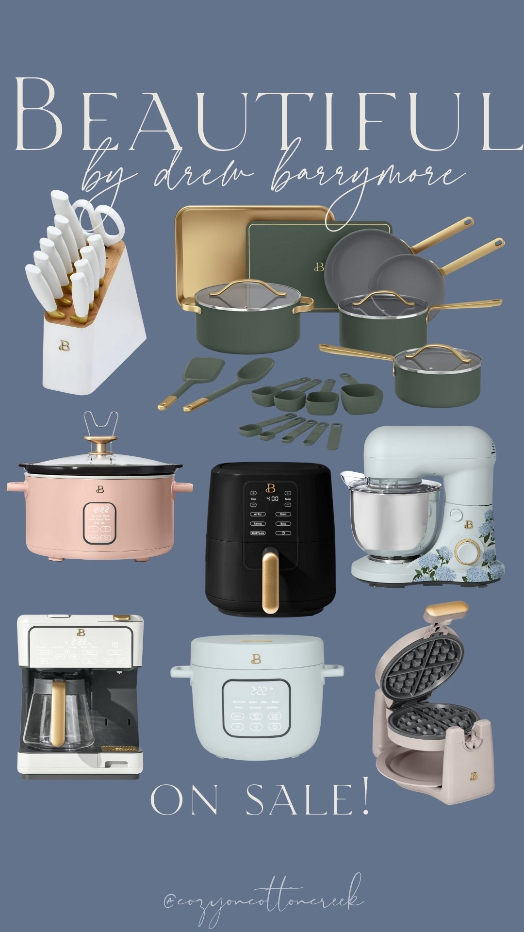 Beautiful by drew barrymore at Walmart!
Major spring sale

#LTKHome #LTKSaleAlert