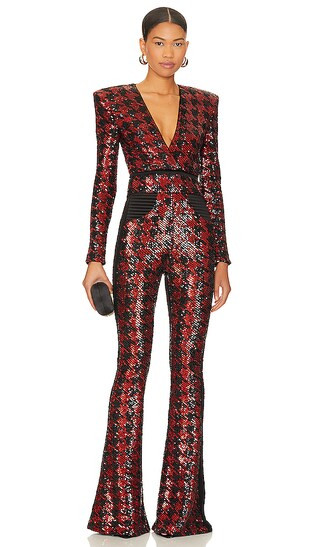 Hey You 3 Way Jumpsuit in Black & Red | Revolve Clothing (Global)