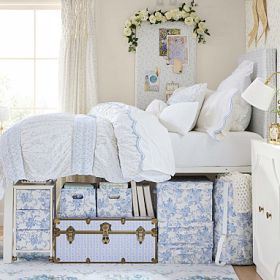 LoveShackFancy Underbed Storage Stacking Bin | Pottery Barn Teen