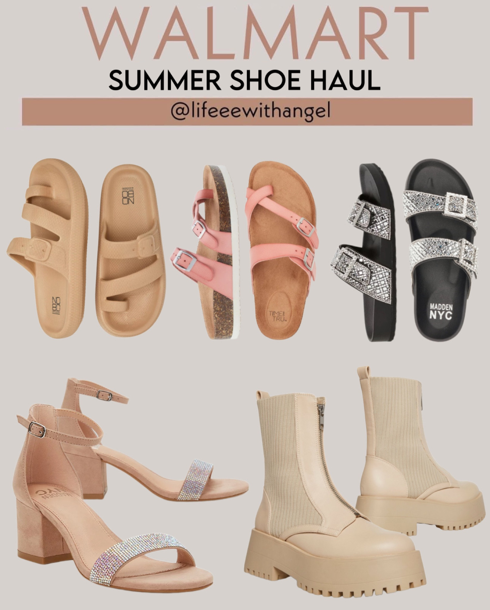 #Ad
When I tell you @Walmart has the cutest shoes, I mean it! Their summer shoe collections are absolutely stunning 😍😍 They’re both trendy and affordable with a wide varieties of styles from sandals, heels, wedges and boots! Here are a few of my favorites. 

@walmartfashion #walmartfashion
@shop.ltk  #LTKfashion #liketkit #ltkstyletip #LTKShoes #walmartfallfashion #shoes #walmartshoes
