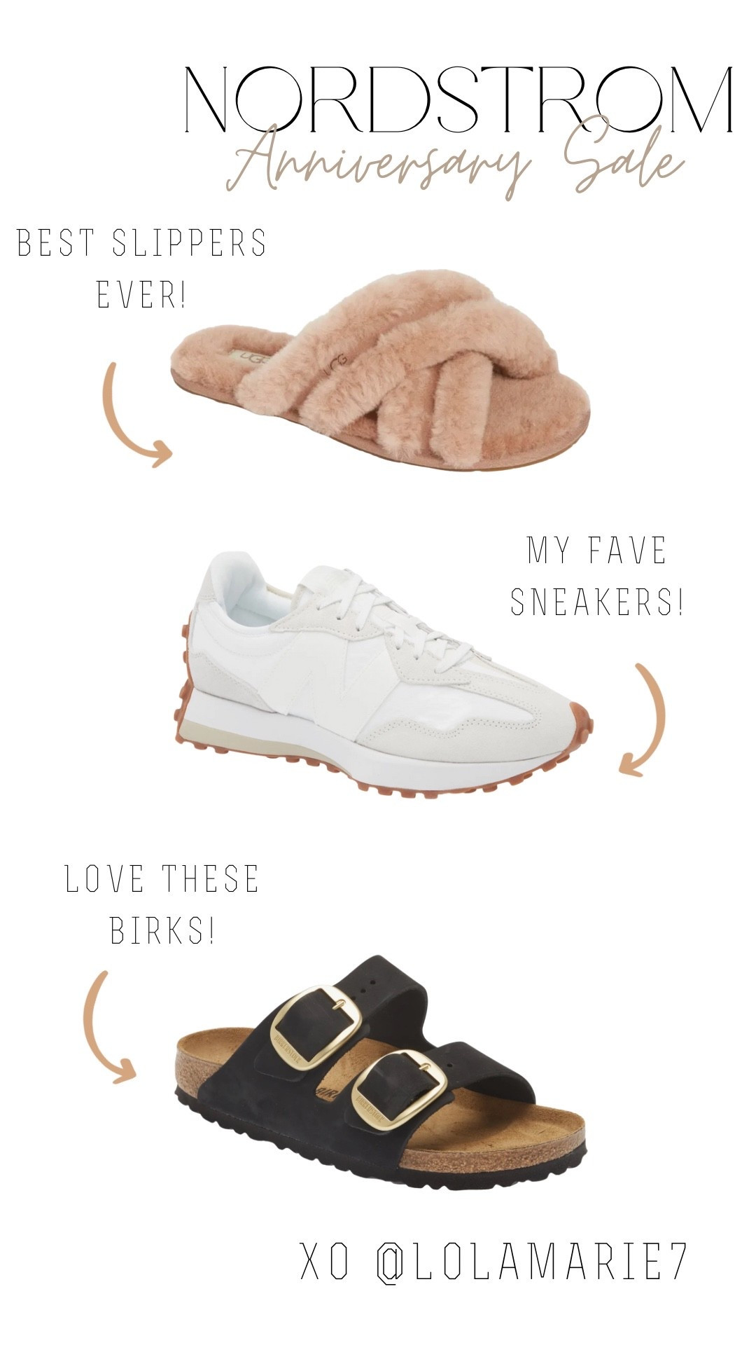 Some of my favorite shoes are on sale now at Nordstrom!!

#nordstromsale #nordstrom #newbalance #uggs #birkenstock

#LTKSaleAlert #LTKFindsUnder100 #LTKShoeCrush