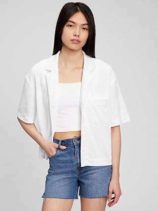 Towel Terry Vacay Shirt | Gap (US)