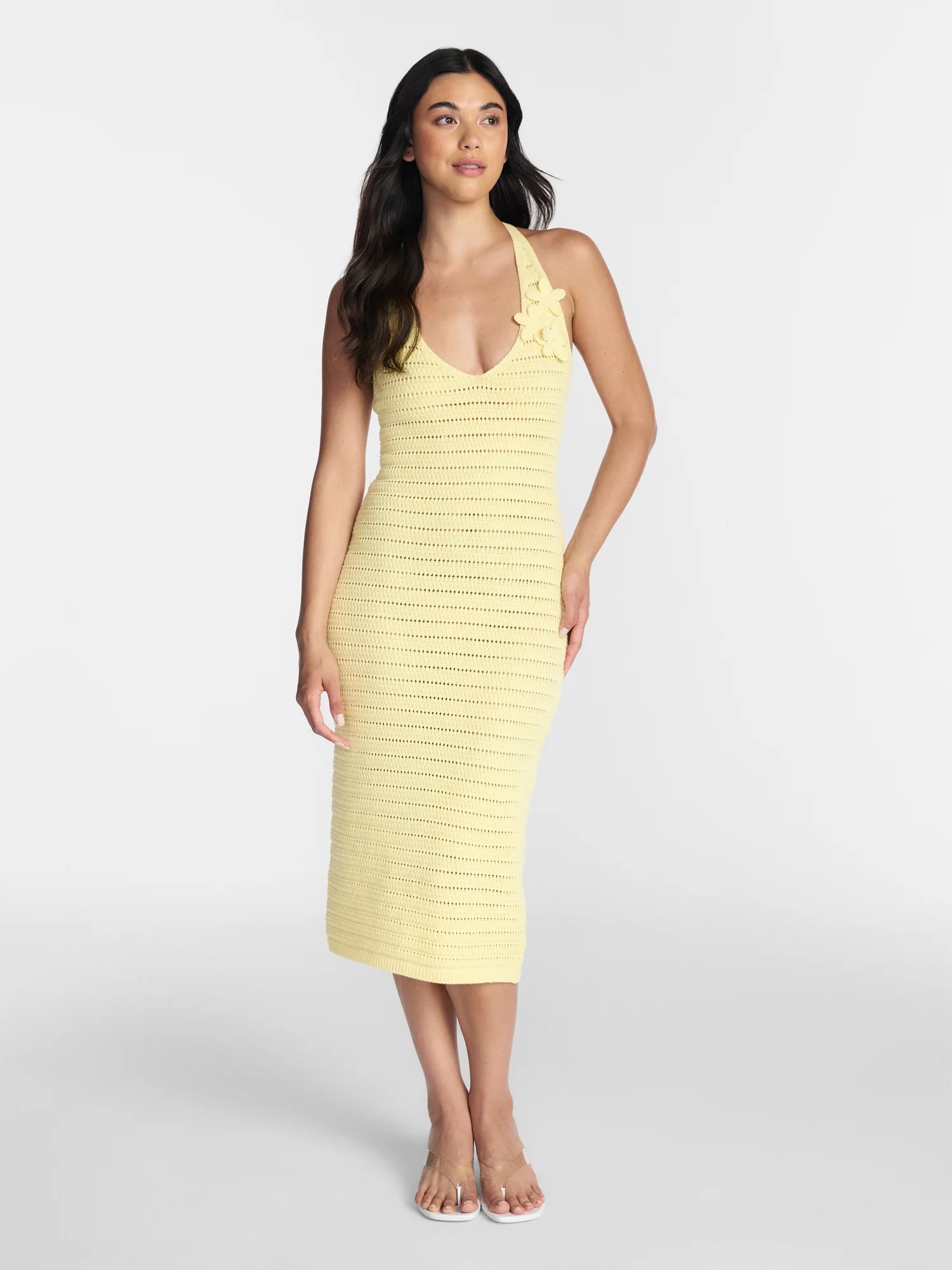 Madden NYC Women's Crochet Dress, Sizes XXS-XXL | Walmart (US)