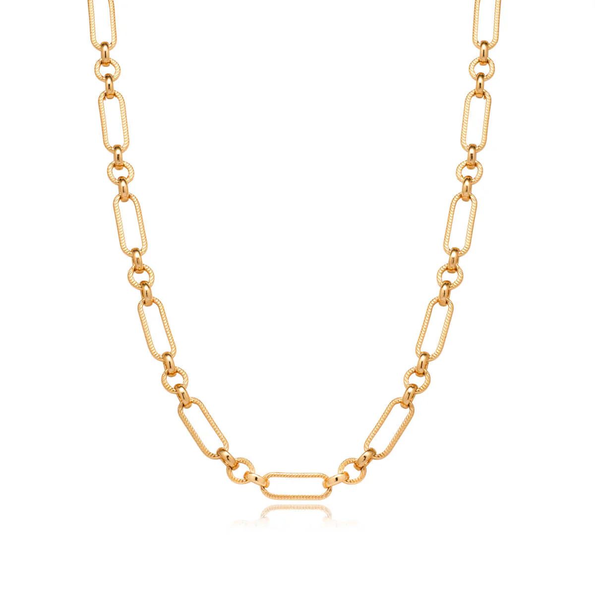 Figaro Chain Necklace (Gold) | Abbott Lyon