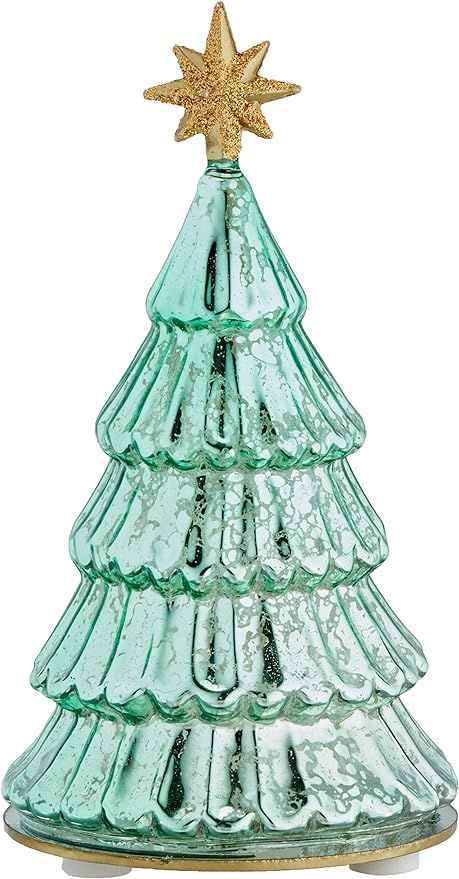 Lenox 883172 Radiant Light Lit Mercury Glass Pine Tree | Amazon (US)