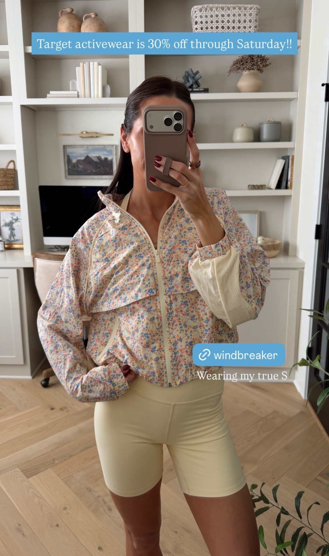 Target activewear is 30% off through today!! Wearing my true S in all 

#LTKActive #LTKSaleAlert #LTKfitnessgoals