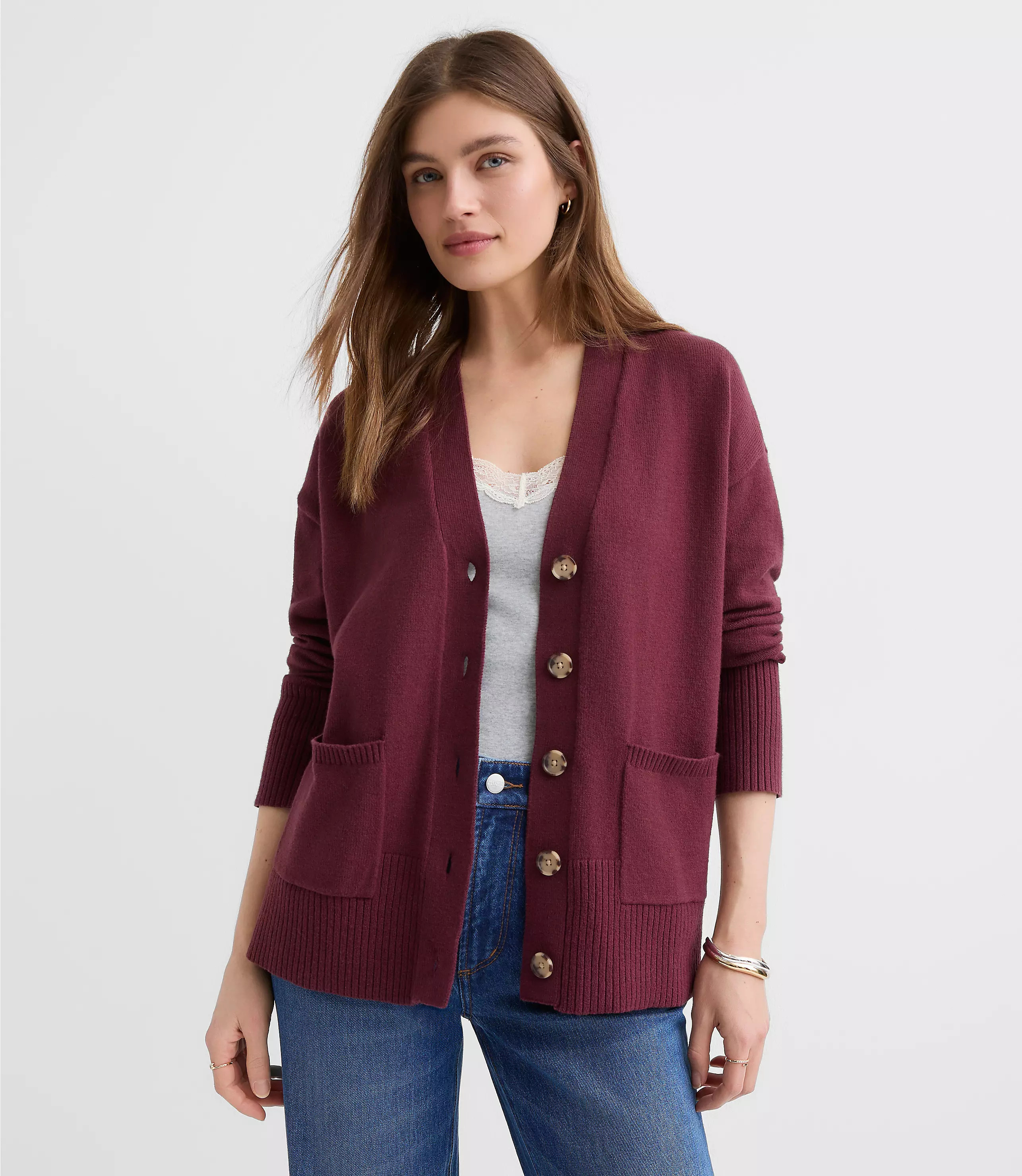 Girlfriend Cardigan | LOFT