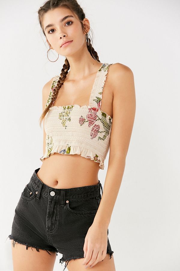 Out From Under Smocked Bra Top | Urban Outfitters (US and RoW)