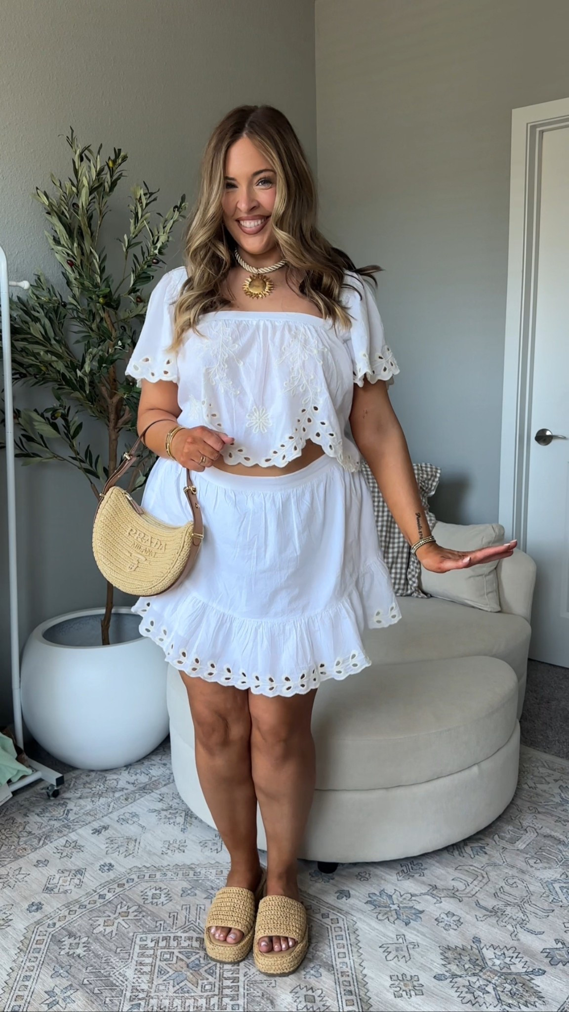 Wearing an XL! 

#LTKMidsize #LTKSeasonal