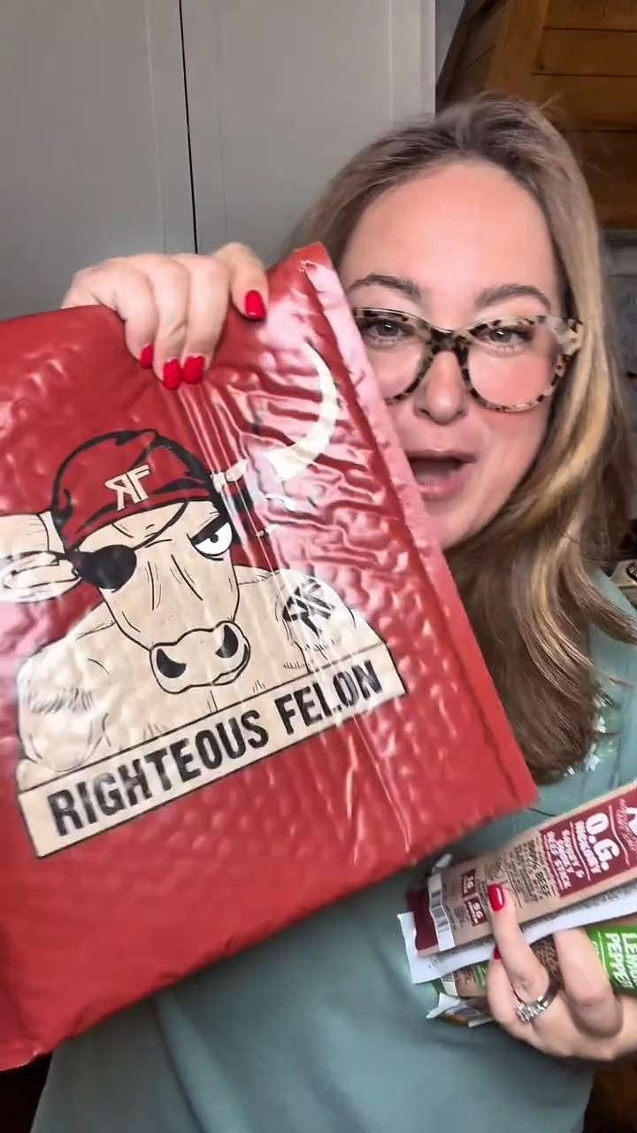 Righteous Felon Variety Meat Sticks, 100% Grass Fed Beef, Turkey & Pork, 88g Total Protein | Gluten-Free, Low Sugar, High Protein Snack Sticks, Individually Wrapped, Jerky Variety Pack, father's day gift 

 #LTKfitnessgoals #LTKfoodie #LTKSaleAlert