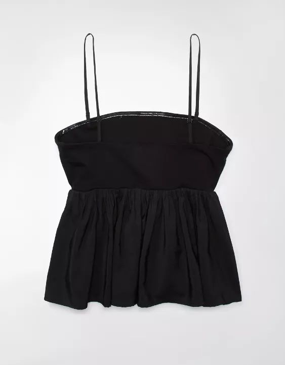 AE Convertible Babydoll Top | American Eagle Outfitters (US & CA)