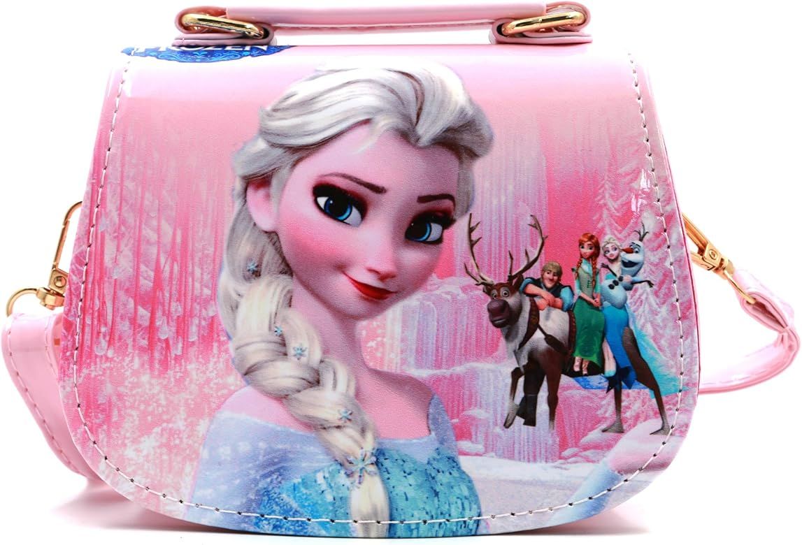 AQING Little Girls Crossbody Purses,Princess Handbag for Kid girl woman | Amazon (US)