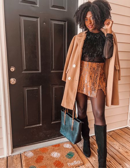 Cute and affordable Fall outfit inspiration🍁 

affordable fashion, amazon fashion, fall fashion, amazon finds, fall jacket, skort styling, tights outfit, tights, black books 

#LTKunder50 #LTKSeasonal #LTKstyletip