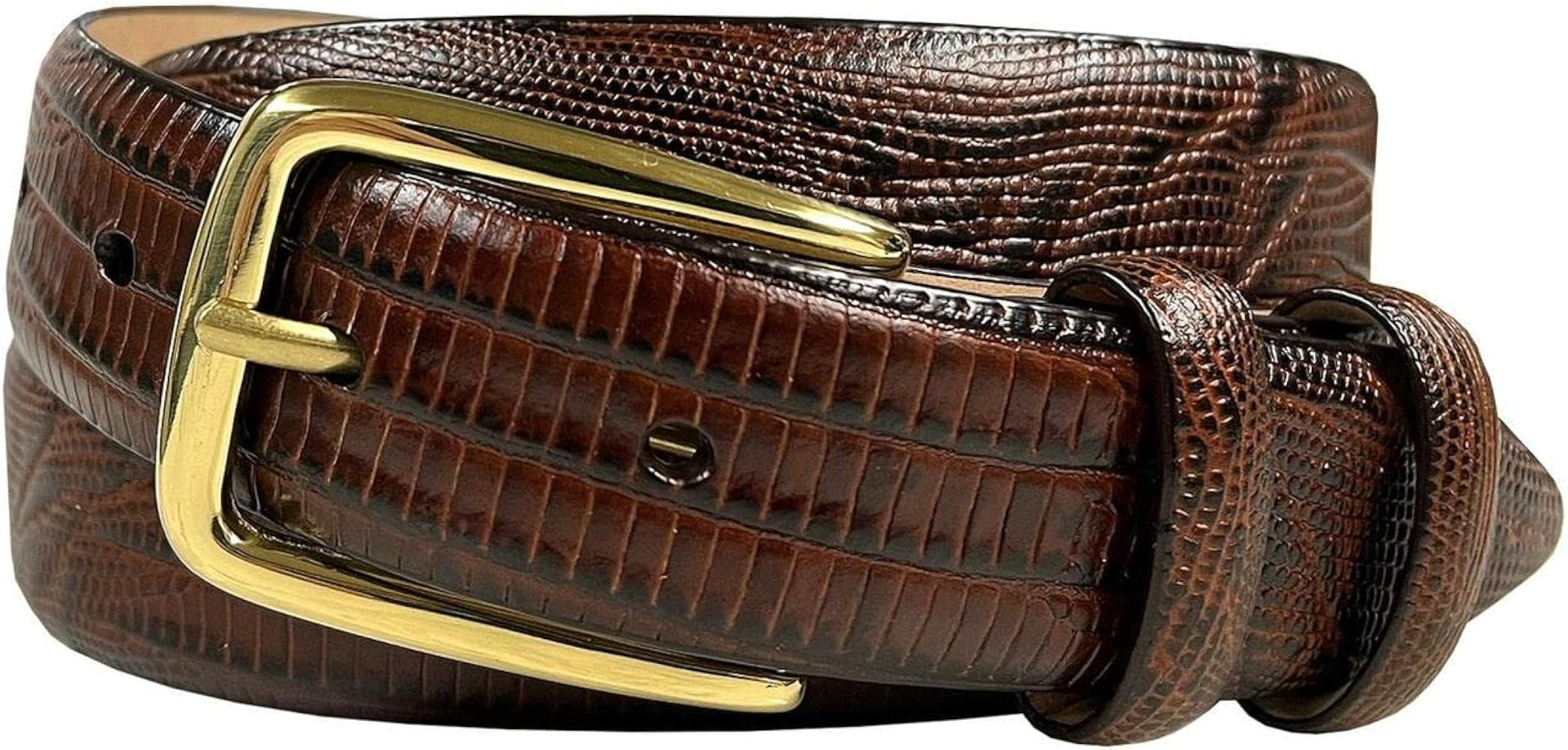 Andrew / Armando - Dress Belt Solid Brass Buckle (Gold & Silver) Italian Calfskin Genuine Leather... | Amazon (CA)